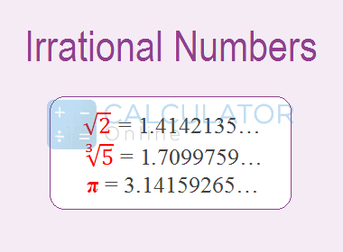 Irrational Numbers